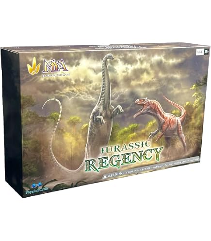 Amazon.com: MYA Trading Card Game Jurassic Regency Starter Box